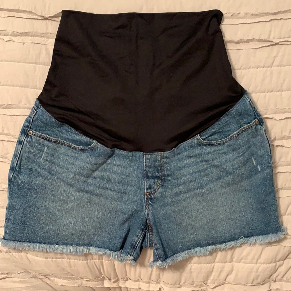 Maternity Jean shorts